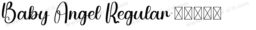 Baby Angel Regular字体转换